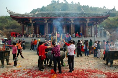 2009年11月13日至15日嫘祖庙开光庆典活动